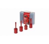 Kit de 4 trépans mini Drygres Premium 6/8/10/12 mm M14 RUBI - 51939