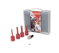 Kit de 4 trépans mini RUBI DRY GRES