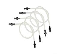 Kit de 4 tuyaux de rechange en silicone pour machine à expresso automatique, 38 cm avec 8 connecteurs pour machines Jura-Impressa/ENA et buses moussantes