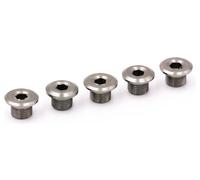 Kit de 4 vis cheminees rennen titane regular gris