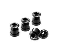 Kit de 4 vis cheminees reverse 7 mm noir