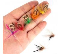 Kit de 40 leurres artificiels pour mouches papillon conçus pour imiter le comportement des insectes et améliorer la probabilité de frappe dans diverses eaux