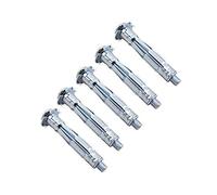 Kit de 40 pièces composé de fixations en métal, chevilles, paroi creuse, plaques de plâtre, jeu de chevilles (M4 x 38 mm, M5 x 52 mm, M6 x 65 mm)