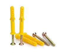 Kit de 40 vis autotaraudeuses en acier inoxydable - chevilles for cloisons sèches résistantes à l'érosion et vis à tête cruciforme for la fixation murale(M6x40)