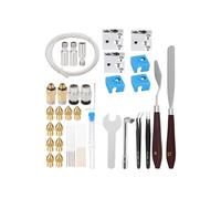 Kit de 41 buses pour imprimante 3D Ender 3 V2 CR10 et Ender 5 Pro, bloc chauffant MK8 en acier trempé