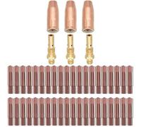 Kit de 46 embouts de soudage MIG pour 100L 15AK MB15 0,035 pouces avec buses et diffuseurs de gaz, accessoires de soudage