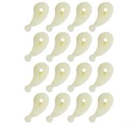 Kit de 48 pièces de rechange 80040 pour machine à laver - Cliquets en plastique haute résistance pour dents d'engrenage sans problèmes de rotation, convient pour Kenmore for Roper et Amana (16 pièces)