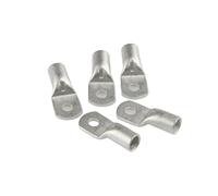 Kit de 5 à 10 cosses à sertir en cuivre étamé de 6 à 35 mm, à anneau en T, for le soudage de câbles de batterie.(T35-6,5pcs)