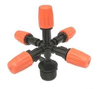 Kit de 5 buses d'arrosage atomisantes pour raccords de tuyau d'arrosage standard prenant en charge une application efficace de l'eau et du refroidissement