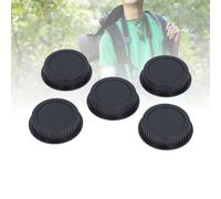 Kit de 5 capuchons de objectif arrière pour camera Photo/Video EF, durable, en ABS, compatible avec reflex numériques micro 4/3, micro SLR