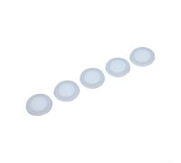 Kit de 5 couvercles en silicone pour gobelet de voyage pour tasse et bouteilles sous vide conçu pour être compatible avec les modèles de gobelets et de bouteilles courants (B)