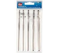 Kit de 5 crochets à ouvrage pour laine en aluminium bruni - Prym(...) - 195 991 gris 195 991 gris G