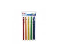 Prym Kit de 5 crochets 218 599 Pop 5-10 mm pour laine Multicolore