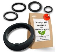 Kit de 5 Joints de Remplacement pour Tireuse PerfectDraft Philips - Modèles HD3720, HD3620, HD3610, HD3600 - Silicone Alimentaire Antifuite