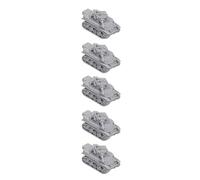 Kit De 5 Maquettes 3D en Résine for Char Léger M5A1 Stuart 1/144, Char De Reconnaissance Américain «Honey» De La Seconde Guerre Mondiale, À Monter Soi-même