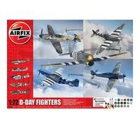 Kit de 5 Maquettes avions militraires : D-Day Fighters - Gift Set Airfix G