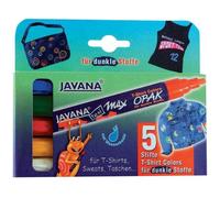 Kit De 5 Marqueurs Tissu Fonc? Javana "Opak" Asso