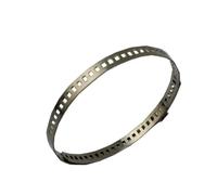 Kit de 5 ou 10 colliers de serrage universels en acier inoxydable for soufflet de cardan d'arbre de transmission, réglables, de 25 à 50 mm ou de 50 à 120 mm.(10pcs S)