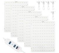 Kit de 5 panneaux rétroéclairés LED Lithophane, compatible avec imprimante 3D A1/A1, facile à installer pour les modèles imprimés 3D