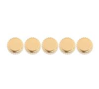 Kit de 5 pièces de couronnes de montre, pièces détachées de remplacement pour montres à quartz et mécaniques, accessoires d’entretien en acier de plusieurs tailles pour horlogers (Trou de 7 mm de