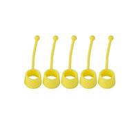 Kit de 5 Renforceurs de Doigts en Silicone Élastique - Appareil d'Exercice Portable pour la Main et l'-Bras | Parfait pour Augmenter la Force des Doigts et des Poignets, Adapté aux Musicien