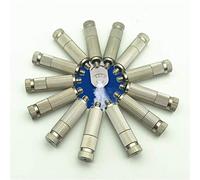Kit de 50 buses de brumisation en laiton pour système de refroidissement, buses de brumisation haute pression filetées 3/16", tête de pulvérisation anti-goutte pour aménagement paysager, humidificat