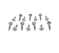 Kit de 50 vis 4,8 x 38 mm tork laquées pour bardage HPL - L: 38 mm - Crème
