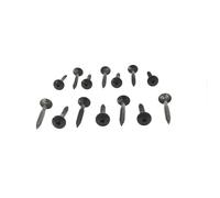 Kit de 50 vis 4,8 x 38 mm tork laquées pour bardage HPL - L: 38 mm - Gris anthracite