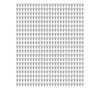 Kit de 500 Rivets Double Cap, Acier Inoxydable 5x5mm, Rivet Stud pour Cuir et Vêtements - Durable et Facile à Poser, Décoration Stylée pour Artisanat et Mode