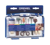 Kit de 52 accessoires d'outil de précision universels 687 Dremel