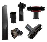 Kit de 6 accessoires for aspirateur, brosses de 1-1/4 et 1-3/8 pouces, accessoires de remplacement for suceurs plats