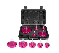 Kit de 6 alésoirs en plastique pour raccord de tuyau compatible avec les perceuses standard de 1,27 cm. Contient : PPR75, PPR100, PPR150, PPR200, PPR300 et PPR400