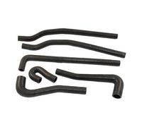 Kit de 6 durites d'eau annexes SAMCO Classic black pour Golf 1 GTi Berline 1600 (EG) / 1800 (DX)