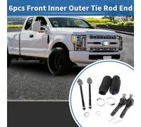 Kit De 6 Embouts De Biellette De Direction Intérieure Et Extérieure Pour Suspension De Direction pour Mazda B3000 1998-2007 Et pour Ford Explorer 98-01. Référence : Es3461/Ev317