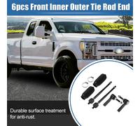 Kit De 6 Embouts De Biellette De Direction Intérieure Et Extérieure Pour Suspensions De Direction pour Ford Flex, pour Ford Taurus Et pour Lincoln Mks