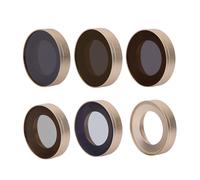 Kit de 6 filtres ultra-fins à effet étoile pour mini caméra sport OSMO ACTION (ND4/8/16/32 CPL).