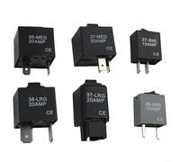 Kit de 6 interrupteurs de dérivation de relais, testeur de relais, outil de diagnostic compatible avec OE 9036 9037 9038, pour réparation de système électrique de voiture et camion