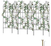 kit de 6 treillis pour plantes grimpantes - Treillis pour plantes grimpantes 51x180cm - Idéal pour le jardin et la terrasse - Support pour plantes grimpantes