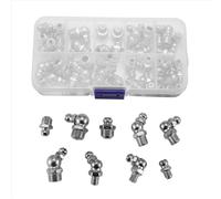 Kit de 60 graisseurs métriques, assortiment de graisseurs hydrauliques Zerk