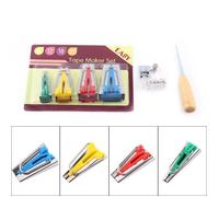 Kit de 6pcs Outil à biais appareil couture coudre Ruban poinçon 6/12/18/25mm-STR