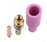 Kit de 7 embouts de soudage MIG pour torche 15AK/MB15, buses de 0,8 mm avec support et clé, compatible avec équipement de soudage MIG/MAG