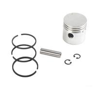 Kit de 7 pièces de piston de compresseur d'air efficace avec segments de piston et accessoires pour pompes à piston (51 mm)