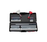 Kit de 7 pièces - L'Outil Parfait - DécoLiss' Plaquiste - Système perchable - Lame Bi-Flex - Ergonomique