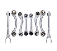 Kit de 8 bras suspension arrière compatibles avec Maserati Ghibli Quattroporte M156 M157 (2013, 2014, 2015, 2016, 2017, 2018, 2019, 2022)