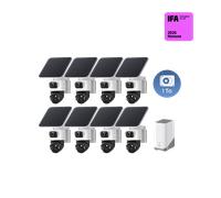Kit de 8 caméras eufyCam S4 + Disque dur 1 To