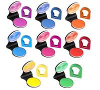 Kit de 8 Craies pour Cheveux Multicolores, Coloration Temporaire pour Hommes et Femmes, Poudres de Teinture Capillaire Non-Toxiques et Solubles dans l'Eau, Idéal pour Fêtes et Coiffures DIY