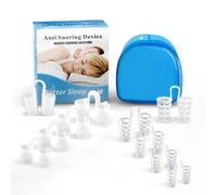 Kit de 8 dilatateurs nasaux portables anti-ronflement pour la maison et les voyages