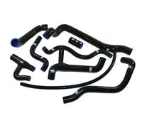 Kit de 8 durites d'eau SAMCO noires pour Corrado G60 1990->