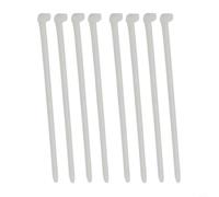 Kit de 8 goupilles de charnière de porte de toilette pour Thetford 26602 | Charnière de rechange en plastique pour casier de toilette Thetford 26602, remplacement direct pour caravane RV pour casier