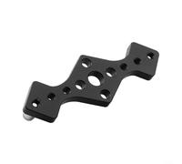 Kit de 8 guides de cheville en alliage d'aluminium pour perçage de précision et menuiserie (noir)